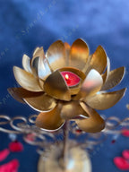 3 Lotus Flower Standing Tea Light Holder