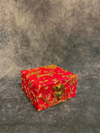 Square Floral Embroidered Gift Box Only