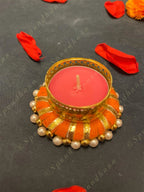 Colorful Mini Light Holder Set of 4