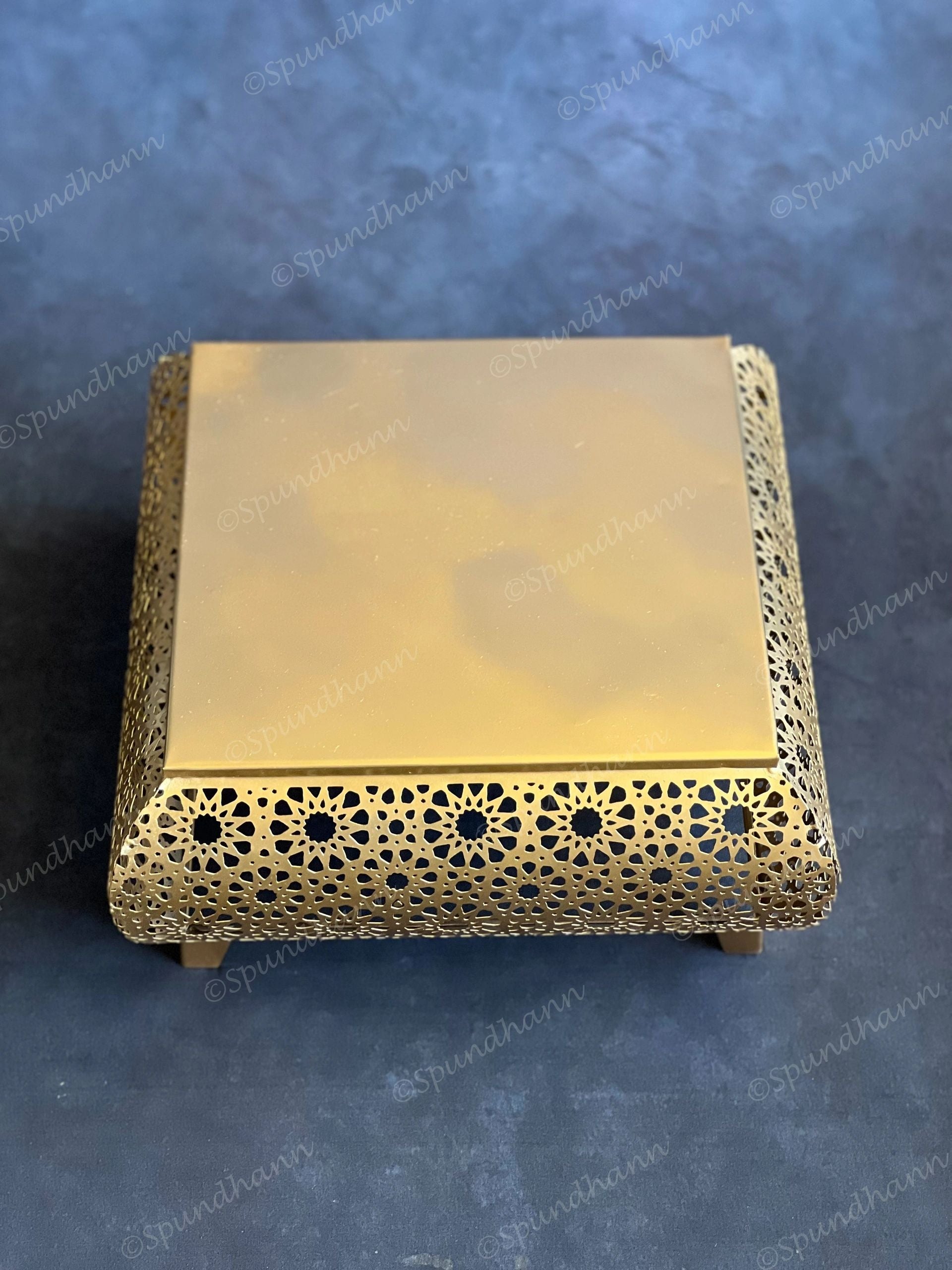 Metal Star Art Cutwork Chowki Stools