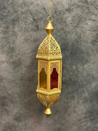 Stained Glass Double Color Lantern