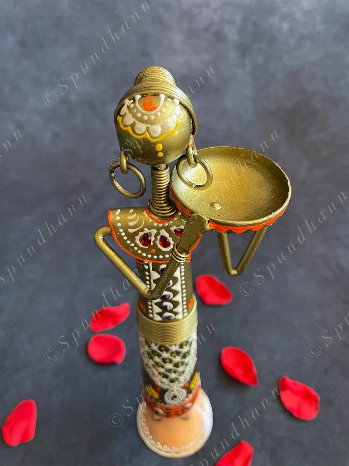 Tribal Figurine Tea Light Holder