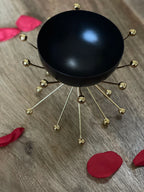Black & Gold Dry Fruit Bowl