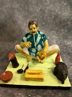 Vegetable And Fruit Seller