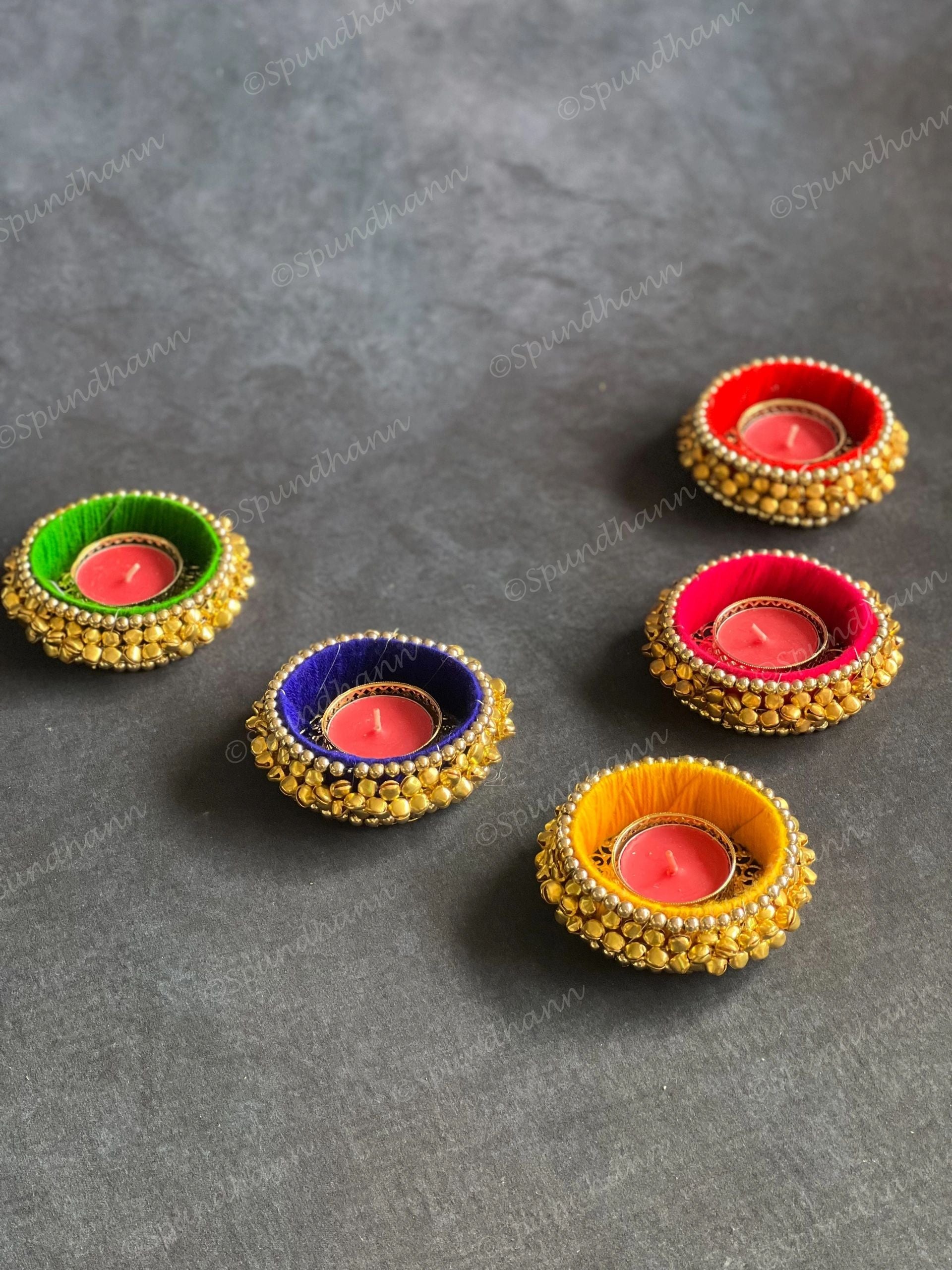 Ghoongroo Bangle Tea Light Holder