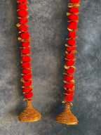Pom Pom & Gota Assorted Colors Dangler