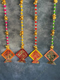 Kites with Pom Pom & Gota Strings Dangler