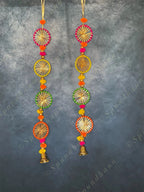 Chakri Colorful Long Wall Hanging Set of 2
