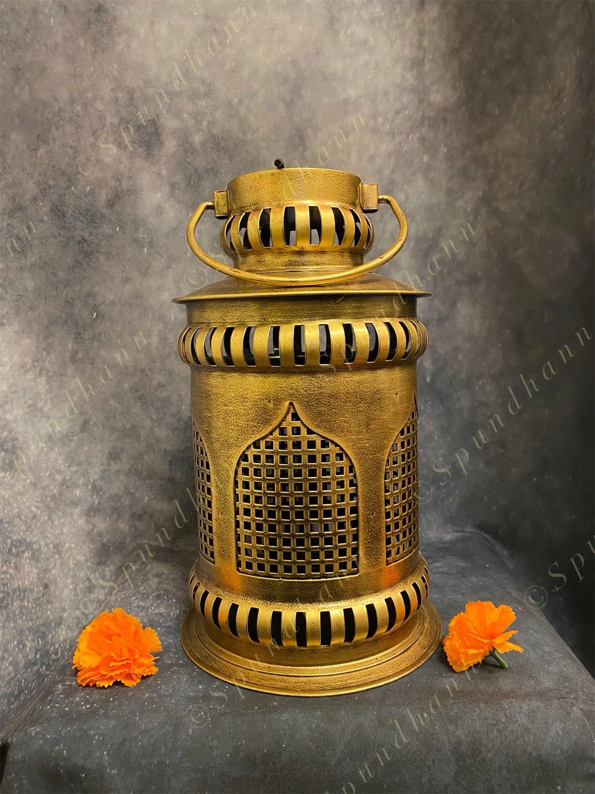 Large Lantern Dhoop Dani Dhuna Loban / Tea Light Holder