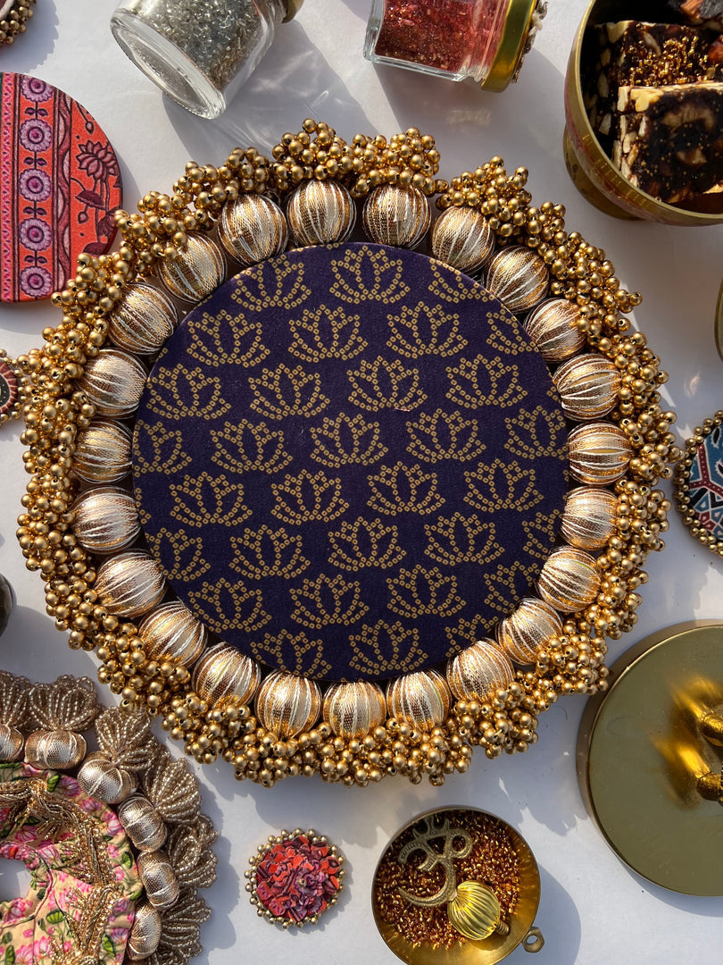 Jay Mata Di Platter-8 inches
