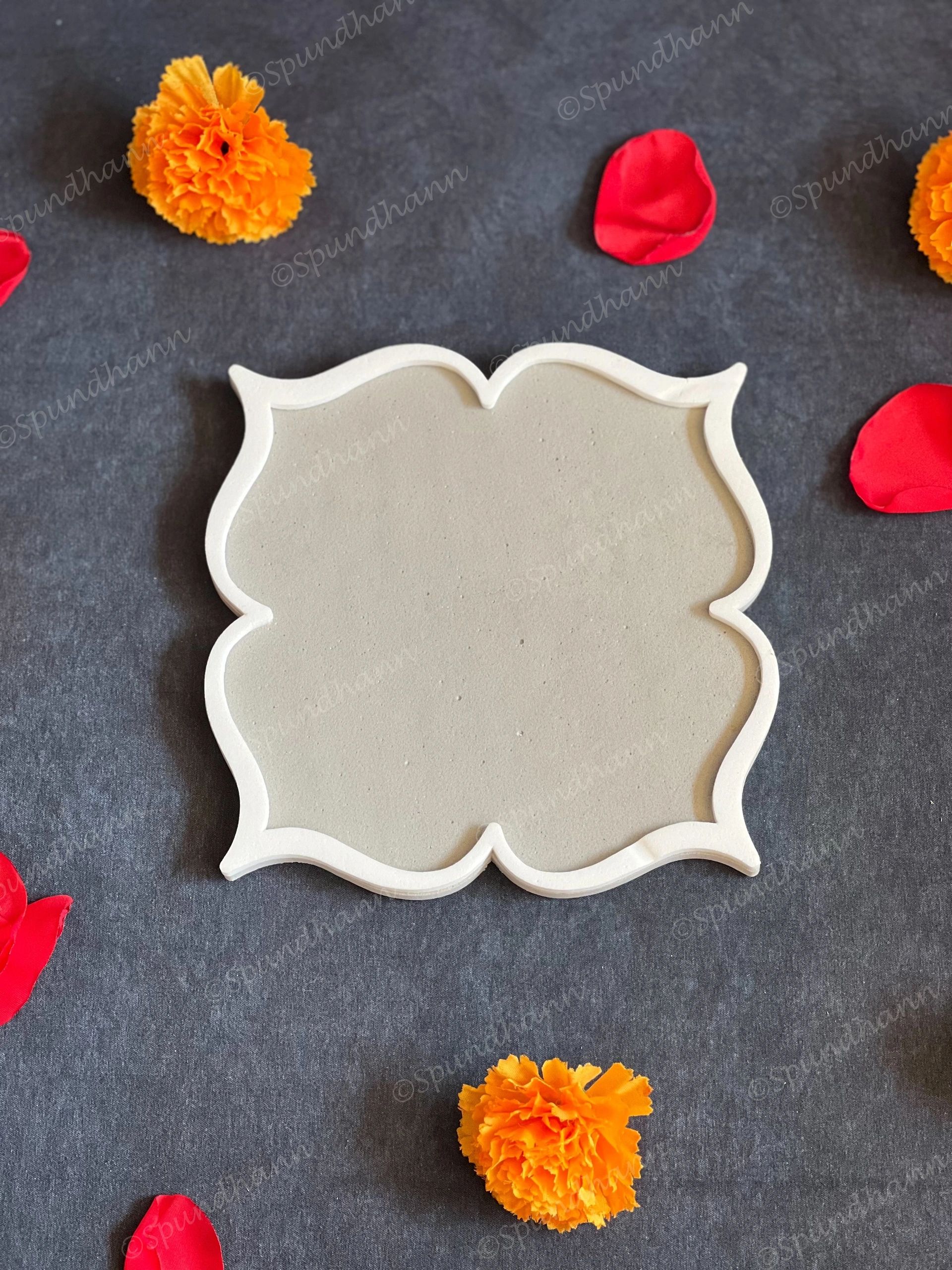 Royal Motifs Rangoli Border Large DIY Fill in Rangolis