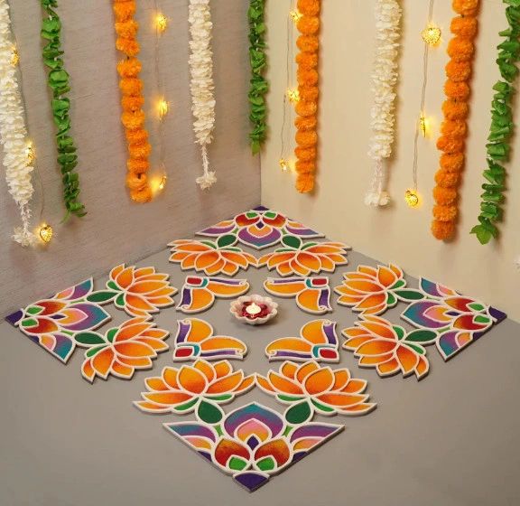 NITY DESIGN 46 Rangoli