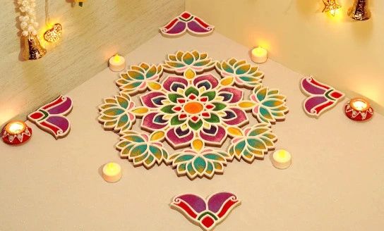 NITY DESIGN 16 Rangoli