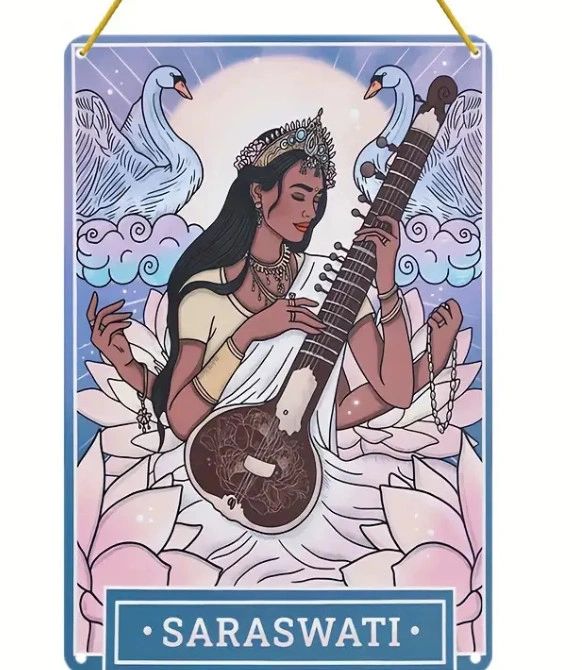 SARASWATI Sign Card