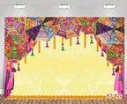 Puja Theme Backdrop