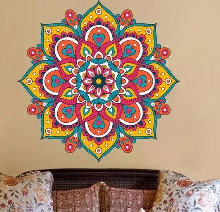 Mandala Wall Decal Large Mandala