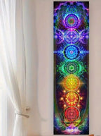 Psychedelic Wall Decoration Chakras Tapestry