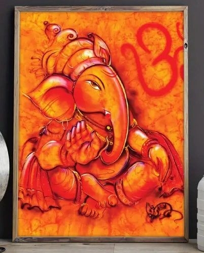 Ganesha Wall Art - Canvas