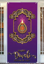 Diwali Decoration Banner (Vertical)