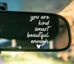 Rearview Mirror Car Decal