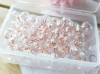 Push Pins with Rose Gold Round Heads 20 pcs