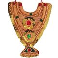 Deity Traditional Chest Kavasam – Decorative Temple Jewelry Adornment