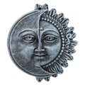 Terracotta Sun & Moon Wall Hanging – Stone Finish Celestial Decor