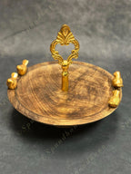 Wooden Food Holder Stand