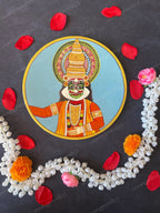 Kathakali Pichwai Wall Hanging Plates