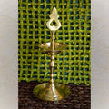 Traditional Kuthu Vilakku With Vel Top