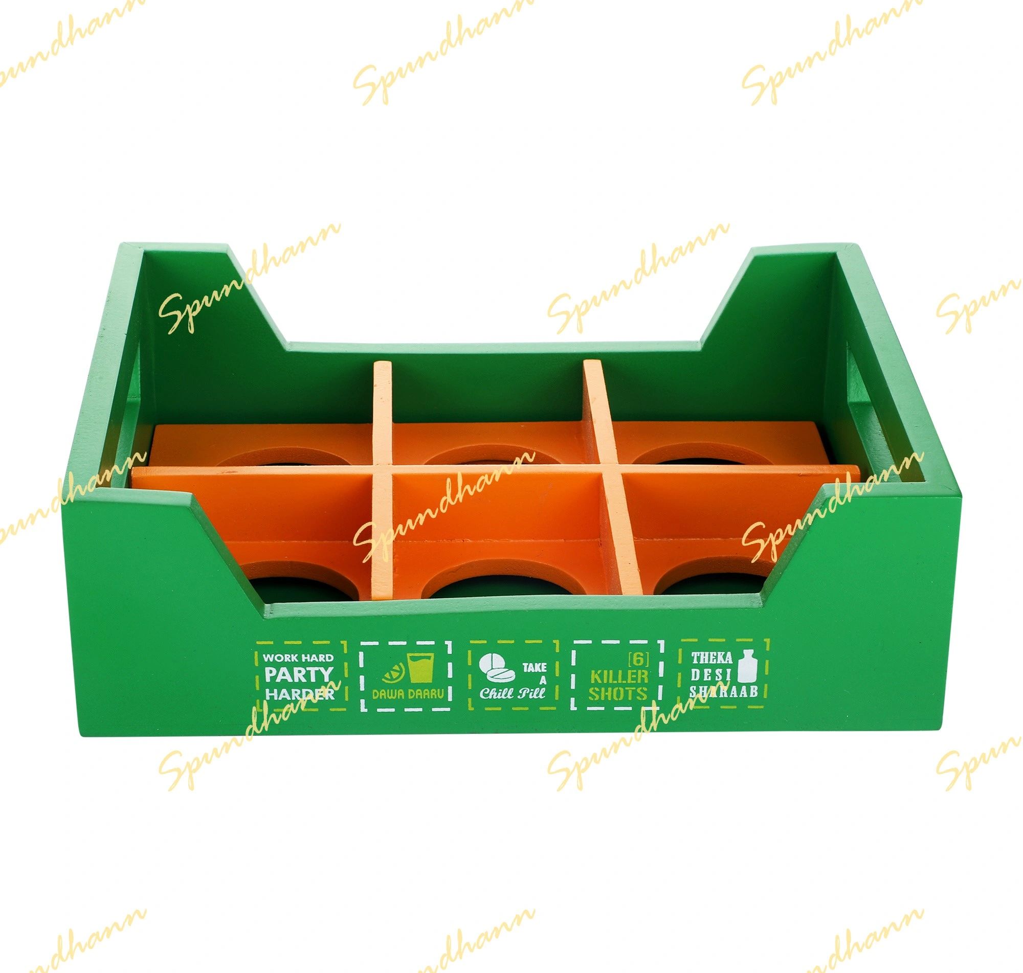 Killer Tray To Hold 6 Shot Glasses