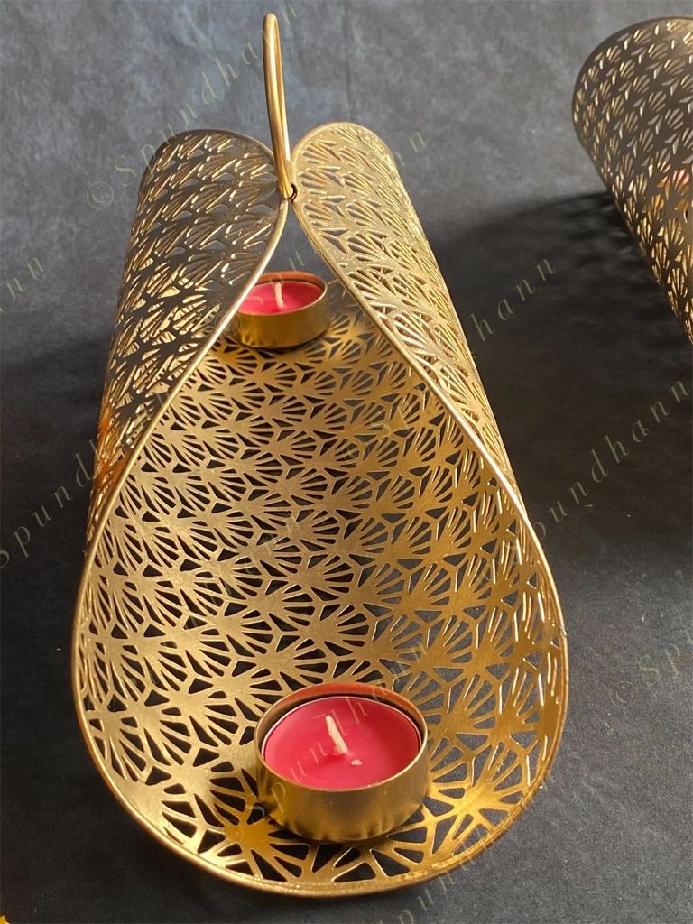 Unique Bag Shaped Tea Light Holder