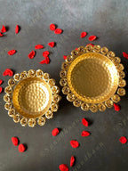 Golden Roses Metal Urli