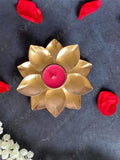 Rounded Lotus Tea Light Holder