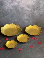 Magnificent Sunflower Thaal Urlis Set of 4
