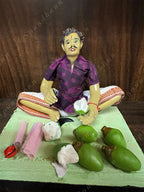 Vegetable And Fruit Seller