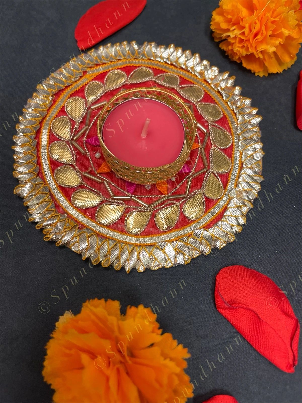 Gota Frill Tea Light Holder