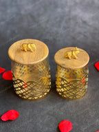 Elephant Glass Cookie Jars