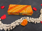 Rectangular Bandhani Gift Box Only
