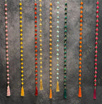 Bead Strings with Tassels (Set of 2)