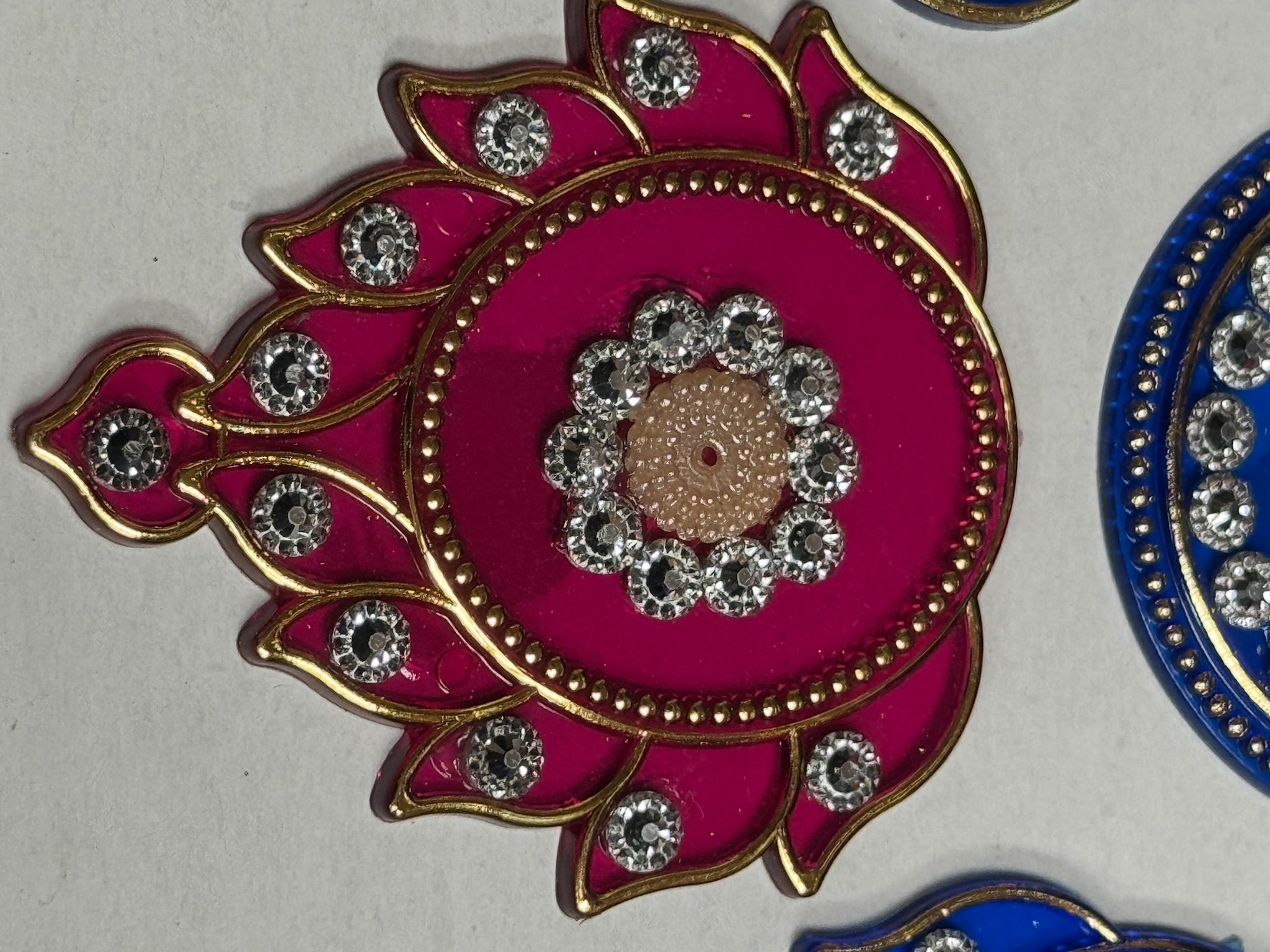 Festive Diya Rangoli Decor