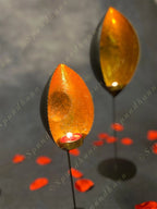 Diya Shaped Antique Dazzle Tea Light Holder