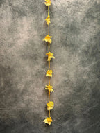 Long net & Gold Gota Dangler Strings Wall Hanging Decor - Pack of 4 Strings