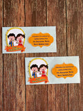 Rakhi Envelope in Grey Color