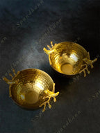 Brass Bird Bowl