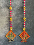 Kites with Pom Pom & Gota Strings Dangler