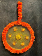 Marigold Chakri Dangler with Net