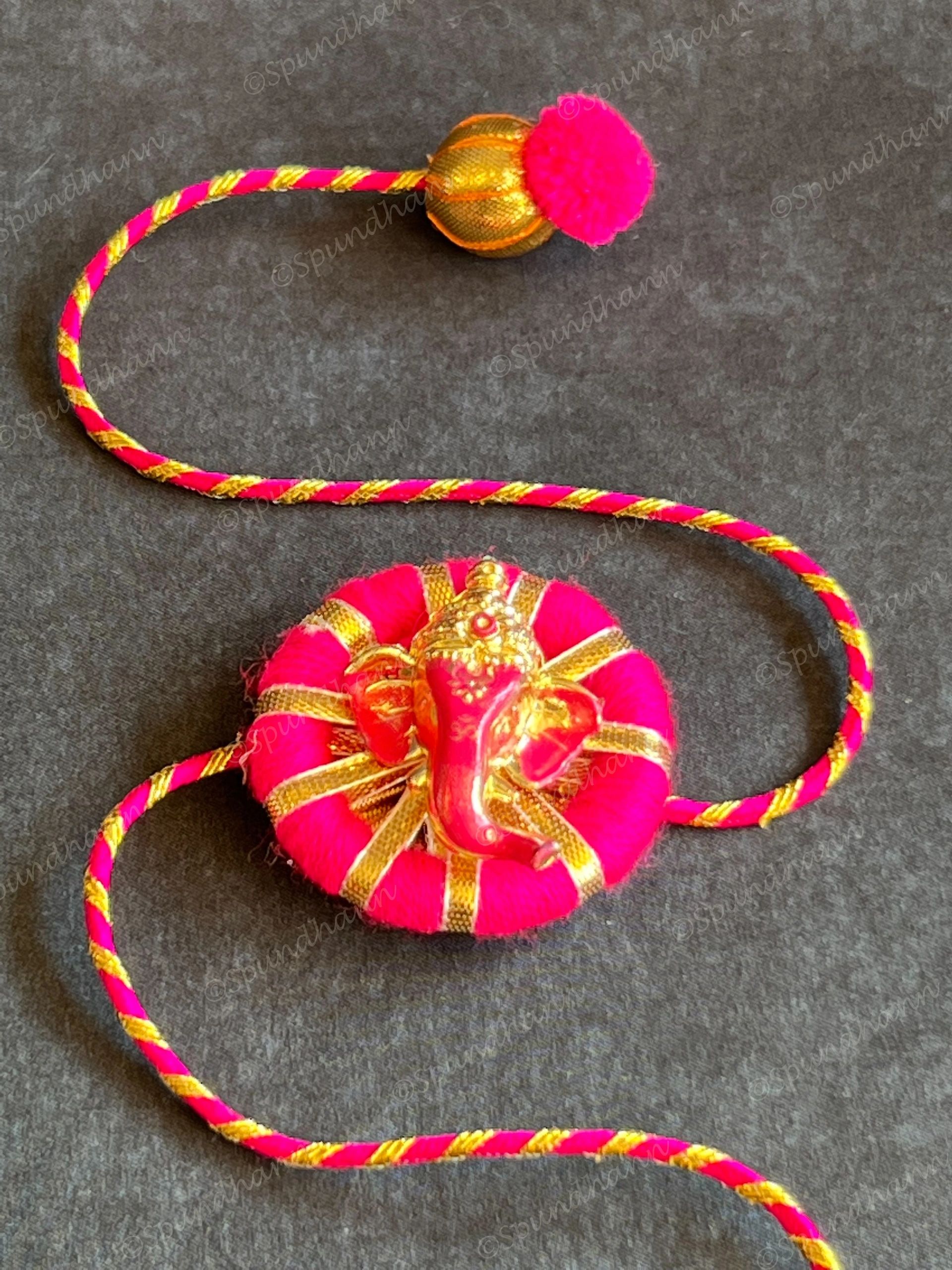 Wooden Gift Box with Ganesha String Tie