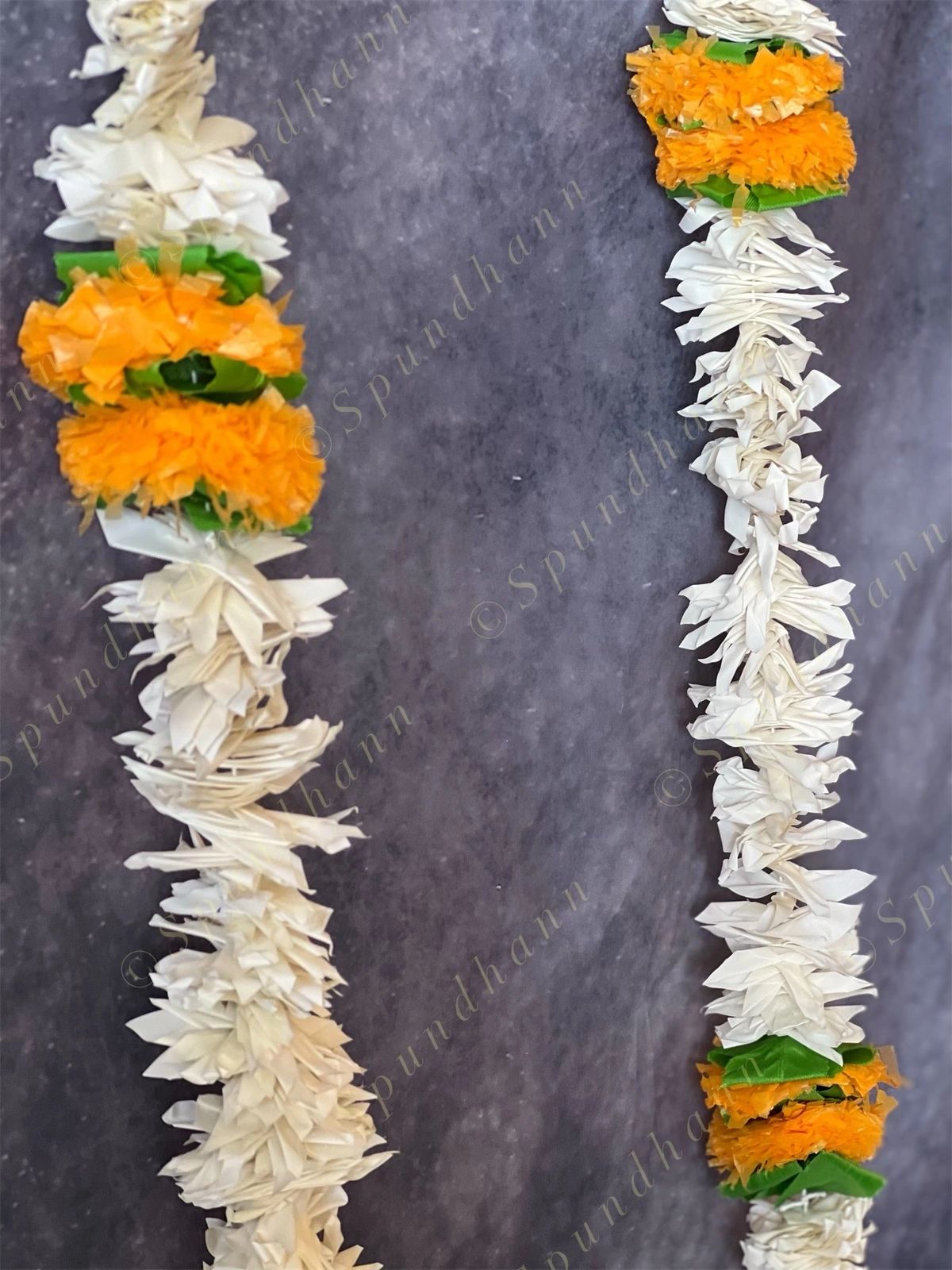 Chameli & Mango Marigold Dangler Set of 2 with Tassels