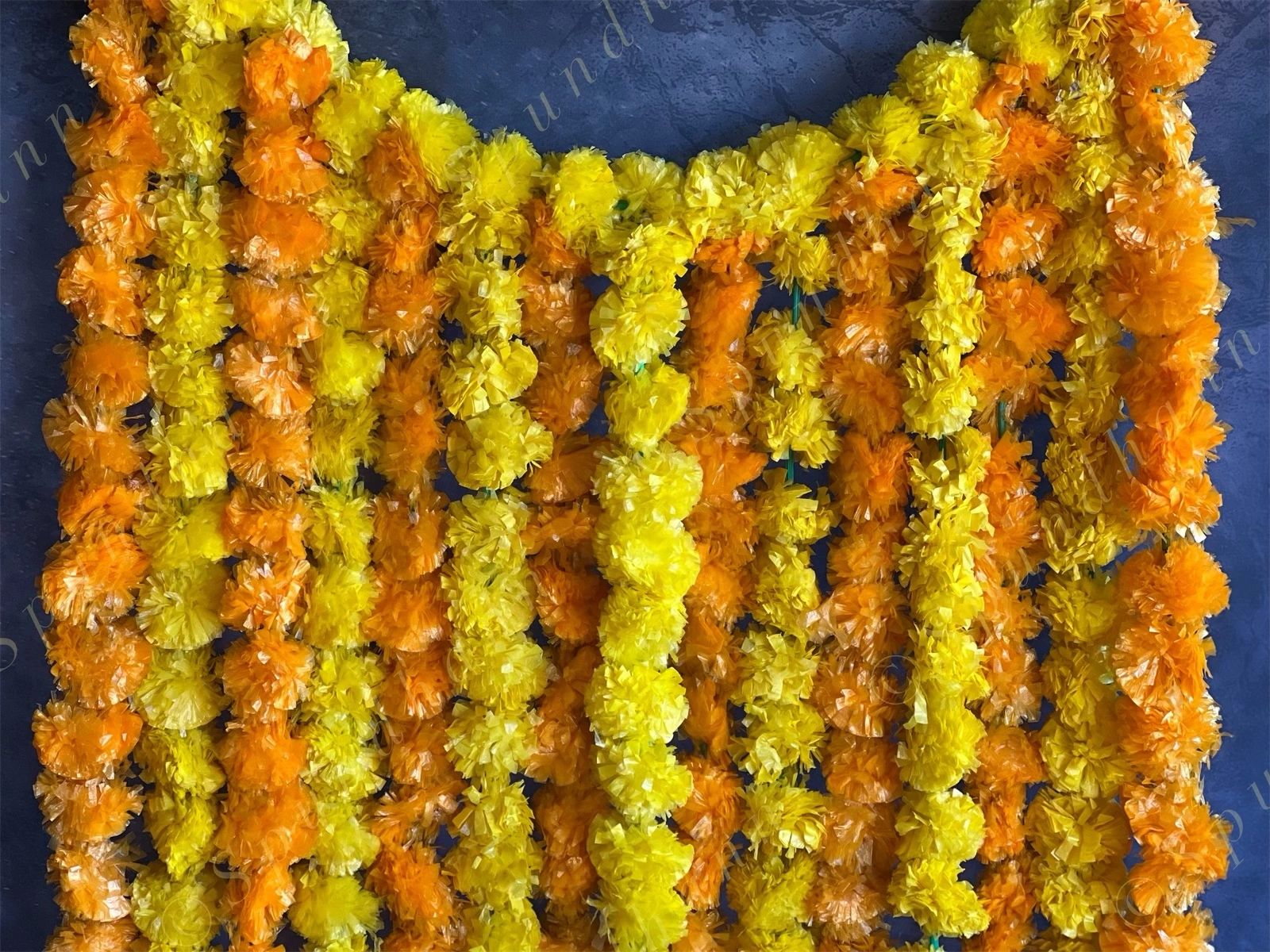 Heavy Marigold Orange & Yellow Toran